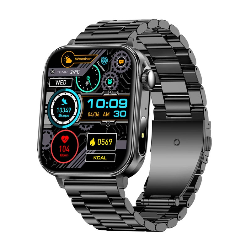 Colmi P80 smartwatch (stålsort)