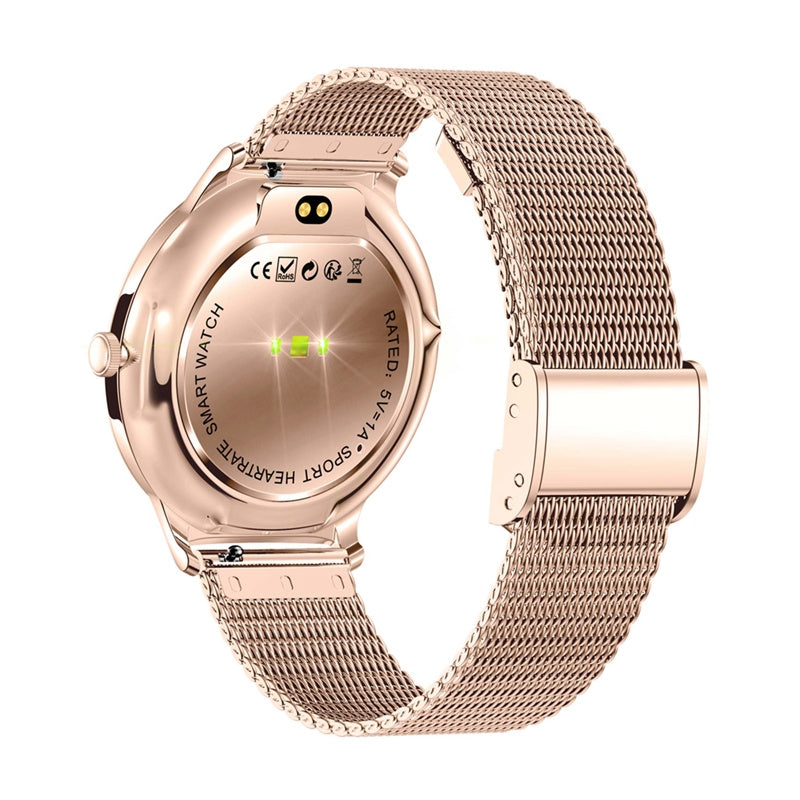 Colmi V89 smartwatch (rustfrit stål, guld)