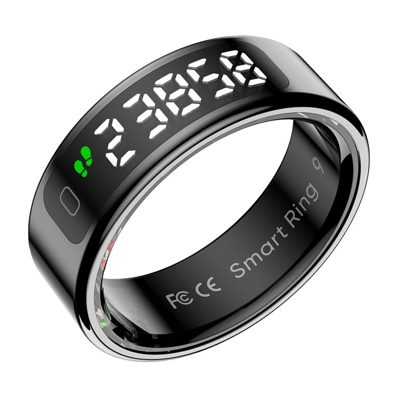 Colmi R12 smartring 18.3 mm str. 8 (sort)