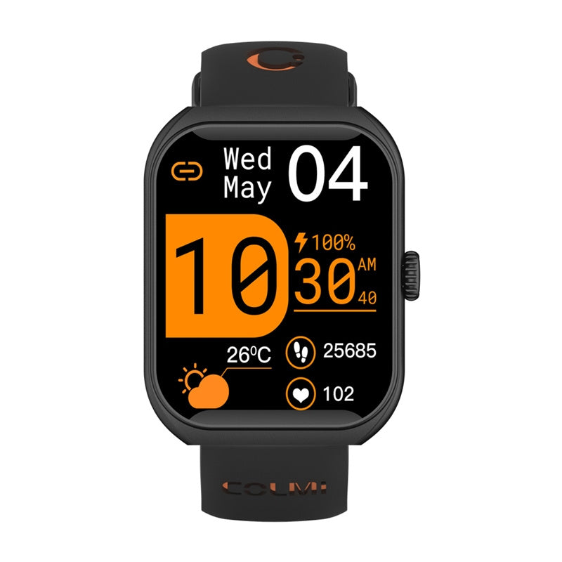 Colmi P86 smartwatch (sort)