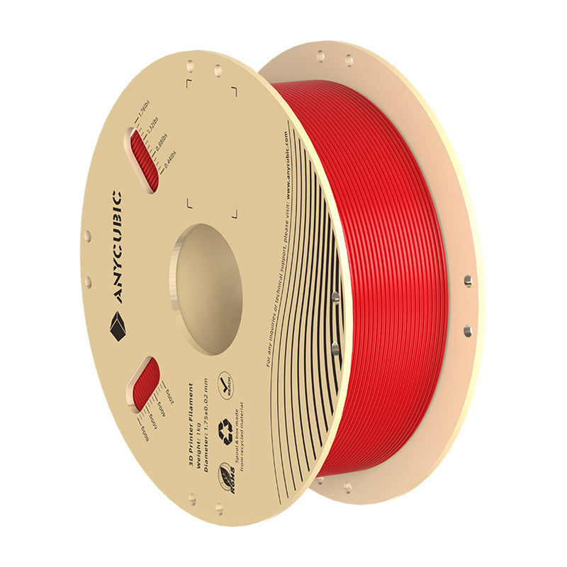 Anycubic PLA-filament 1 kg (rød)