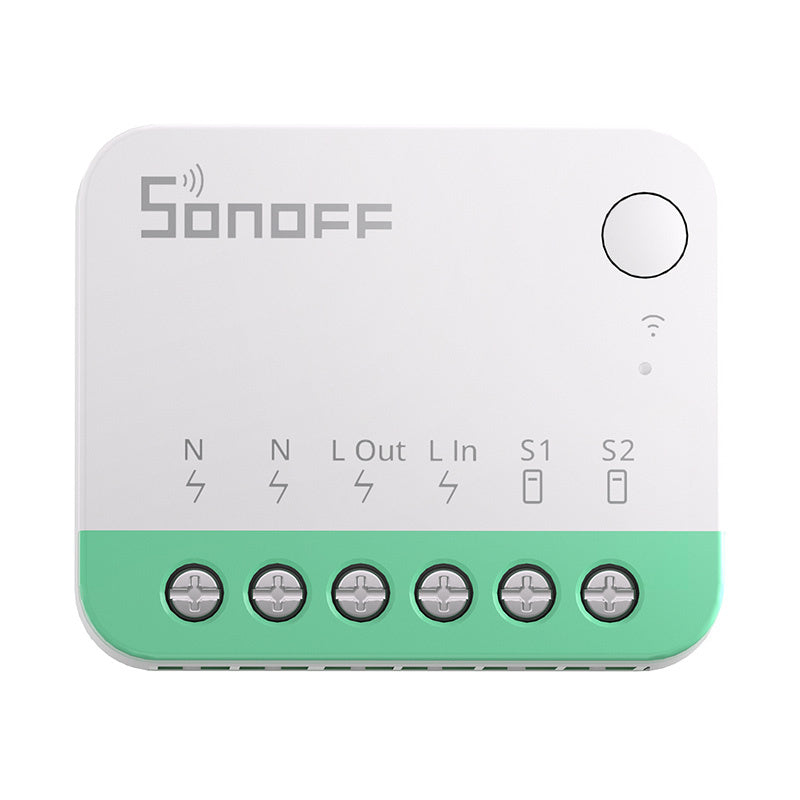 Sonoff MINIR4M Matter smart WiFi-minikontakt (HomeKit, SmartThings, Home Assistant)