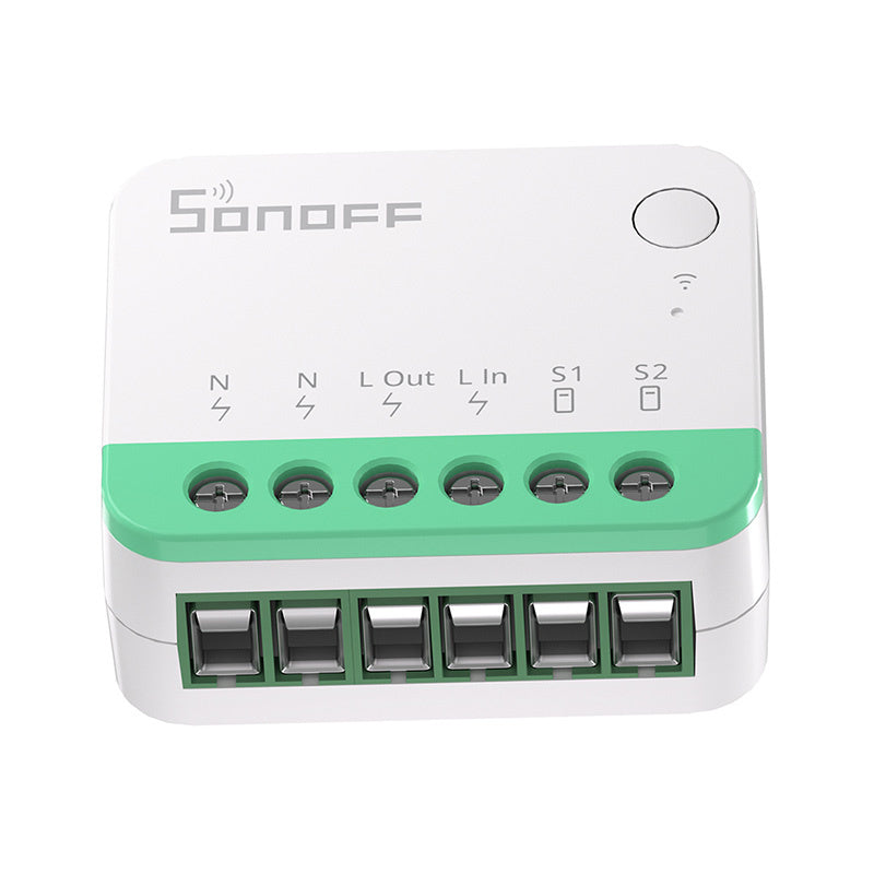 Sonoff MINIR4M Matter smart WiFi-minikontakt (HomeKit, SmartThings, Home Assistant)