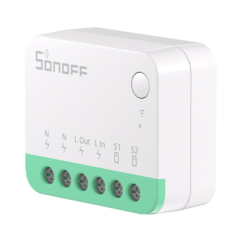 Sonoff MINIR4M Matter smart WiFi-minikontakt (HomeKit, SmartThings, Home Assistant)