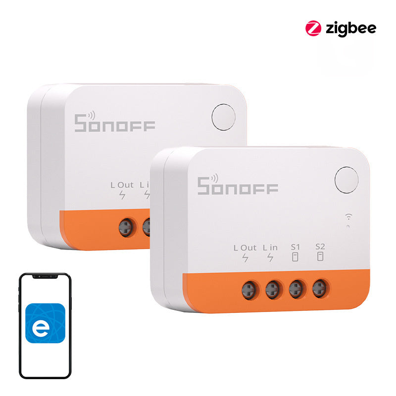 Sonoff ZBMINIL2 smart ZigBee-minikontakt (2 stk.)