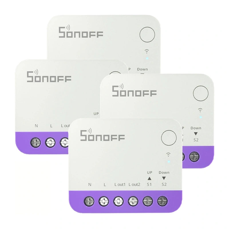 Sonoff MINI-RBS smart WiFi-minikontakt til rullegardiner (4 stk.)