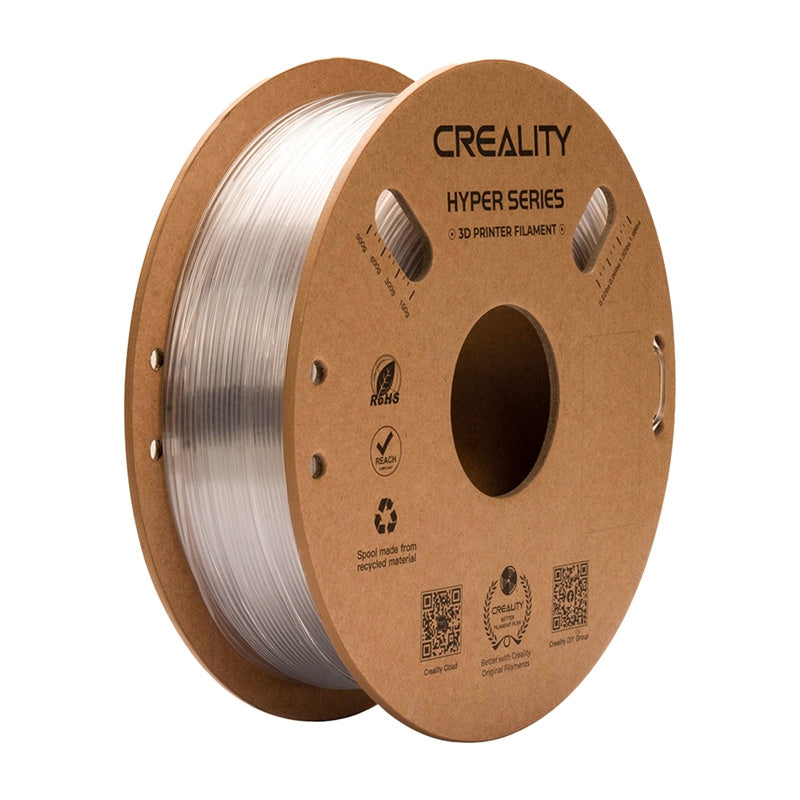 Creality Hyper PETG filament (gennemsigtig)
