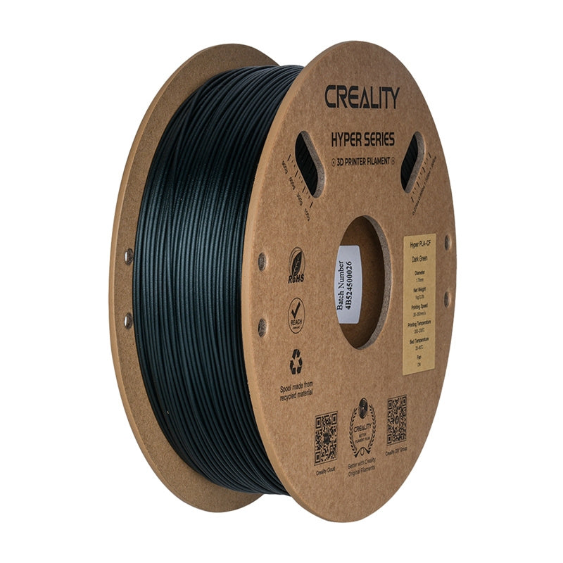 Creality Hyper PLA-CF filament (mørkegrøn)