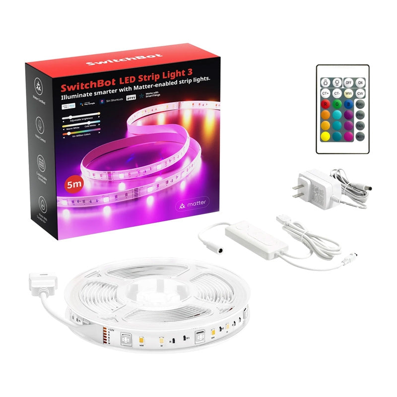 SwitchBot smart LED-lysbånd 3