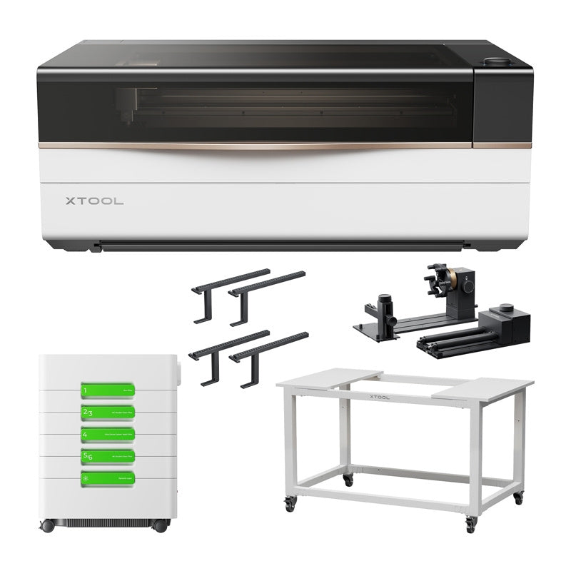 xTool P3 80W lasergravør - alt-i-ét-sæt