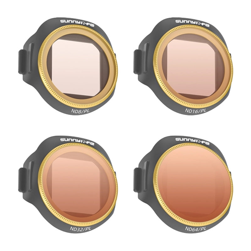 Sunnylife sæt med 4 filtre ND8/PL + ND16/PL + ND32/PL + ND64/PL til MINI 5 Pro