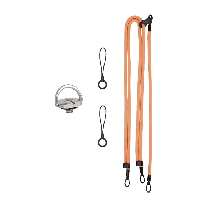Sunnylife GS022 multifunktionel halsstrop til Pocket 3 (orange)