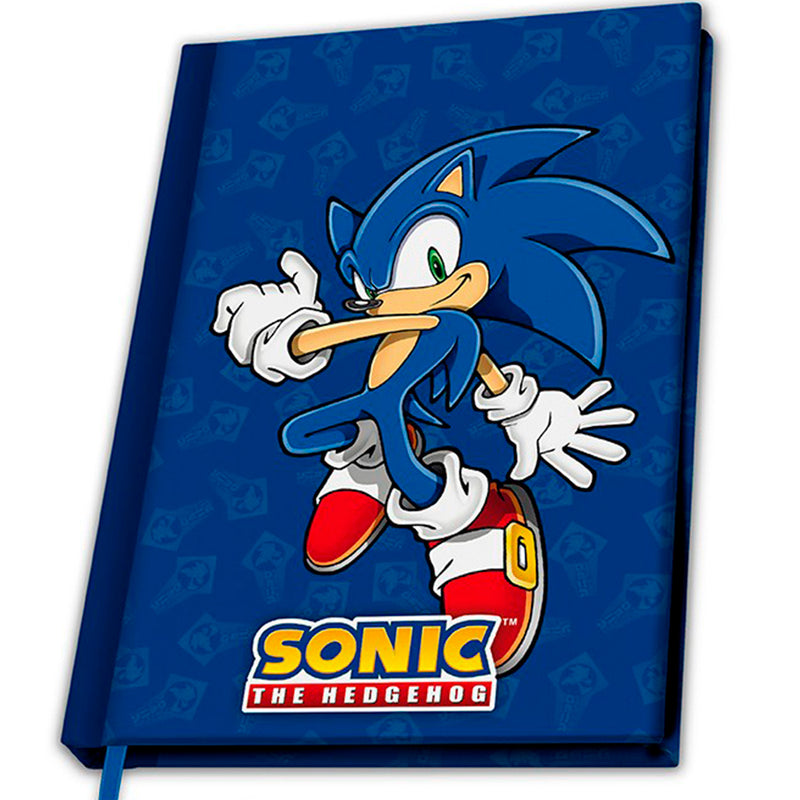 Abysse SONIC - A5 notesbog Sonic The Hedgehog