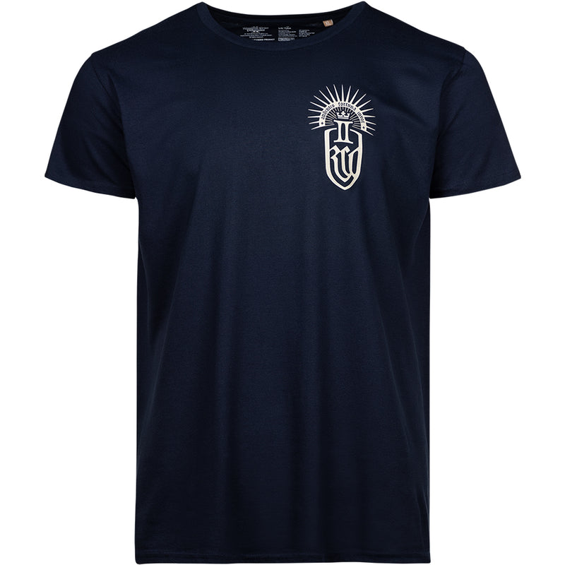 Kingdom Come Deliverance II emblem - T-shirt marineblå