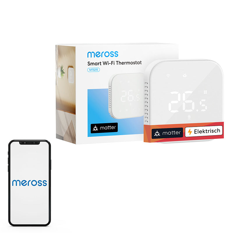Meross MTS215MA(EU) smart WiFi-termostat (Matter)