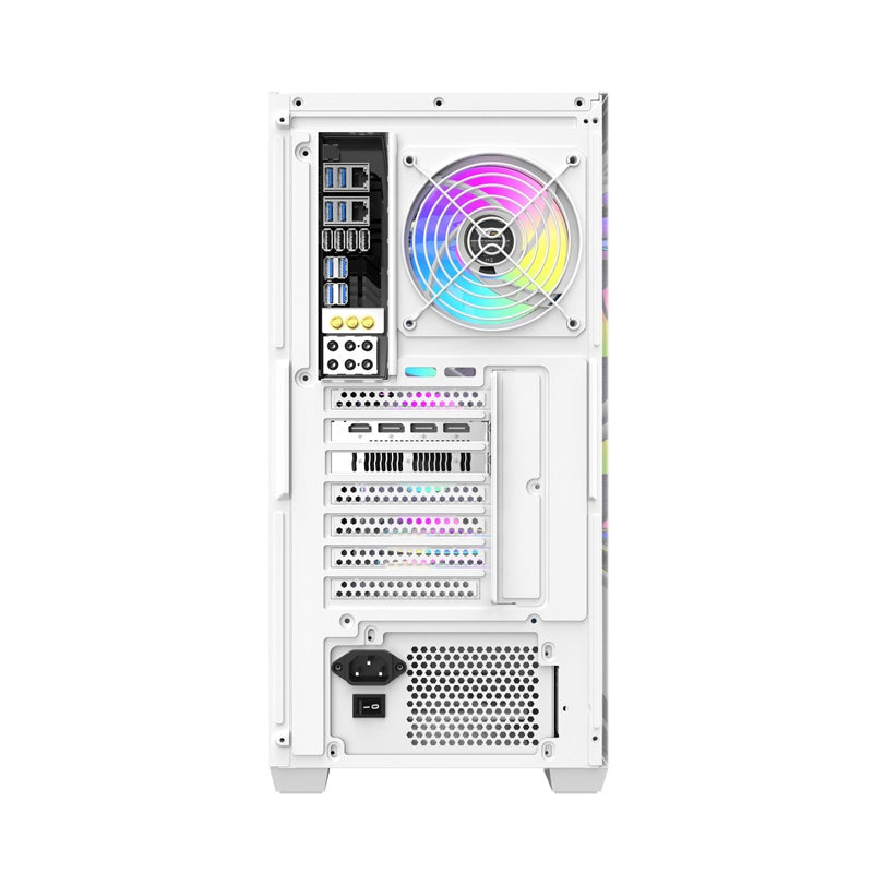 Darkflash DS900WD PC-kabinet (hvid)