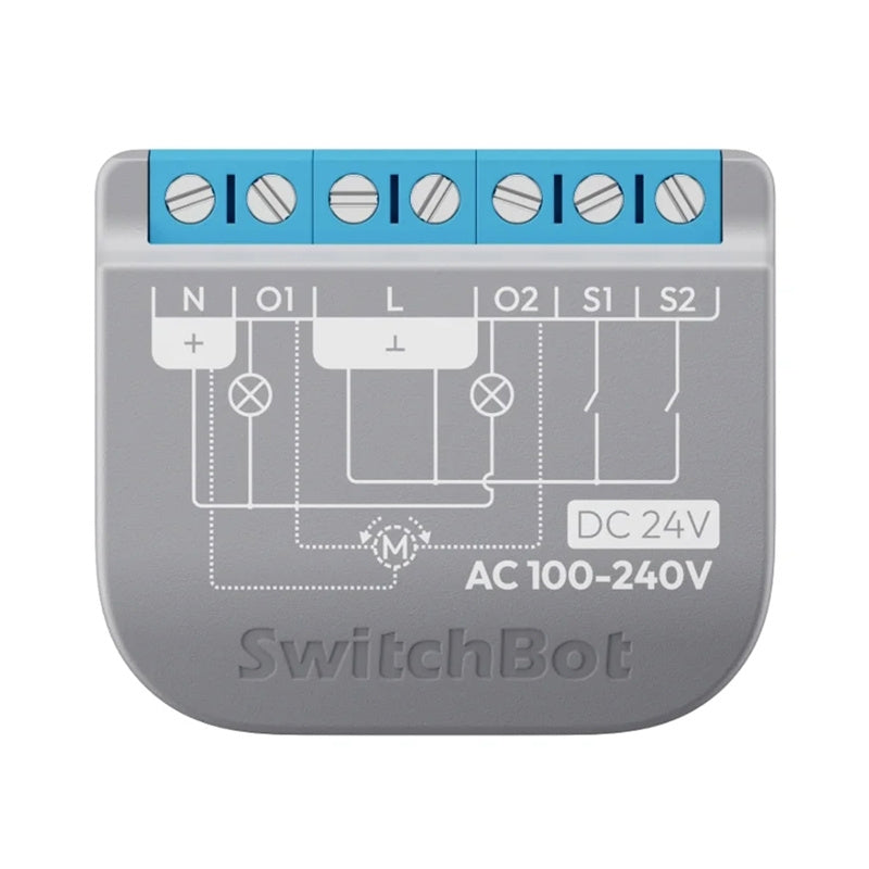 SwitchBot Relay Switch 2PM smart tokanals-kontakt
