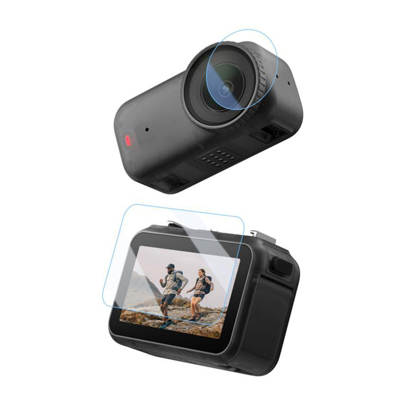 PULUZ hærdet beskyttelsesglas og objektivfilm til DJI Osmo Nano
