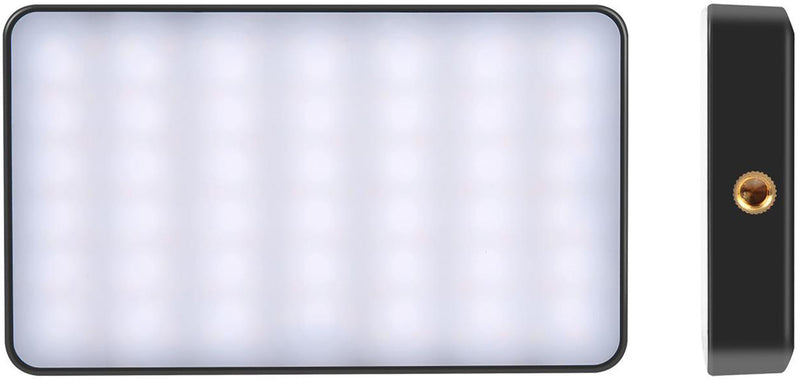 PULUZ LED-fotolampe i lommeformat (sort)