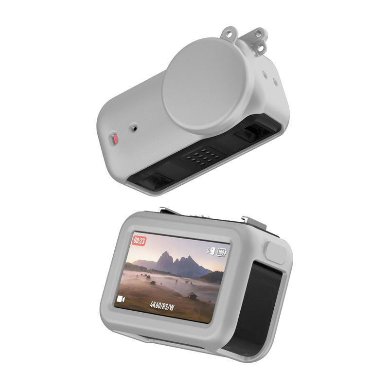 Puluz beskyttelsesetui i silikone til DJI Osmo Nano (grå)