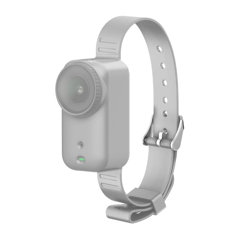 Puluz silikonebånd / kæledyrshalsbånd til DJI Osmo Nano (grå)