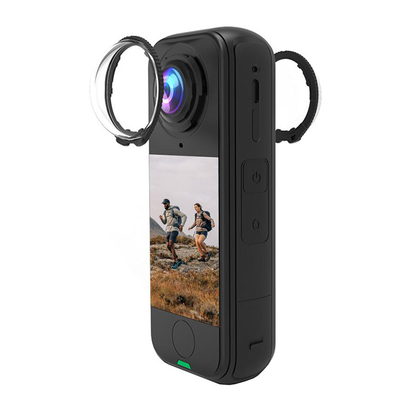 Puluz objektivbeskytter til Insta360 X4 Air (hærdet glas)