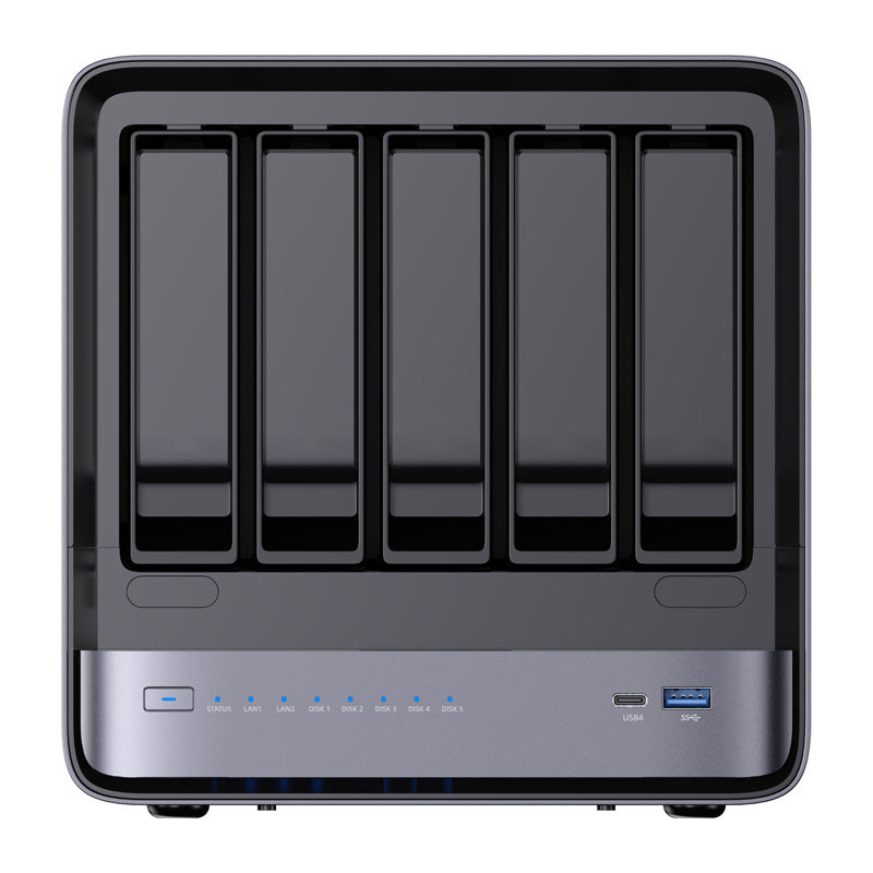 Minis Forum NAS N5 Pro mini-pc AMD Ryzen AI 9 HX Pro 370, 32GB+128GB O