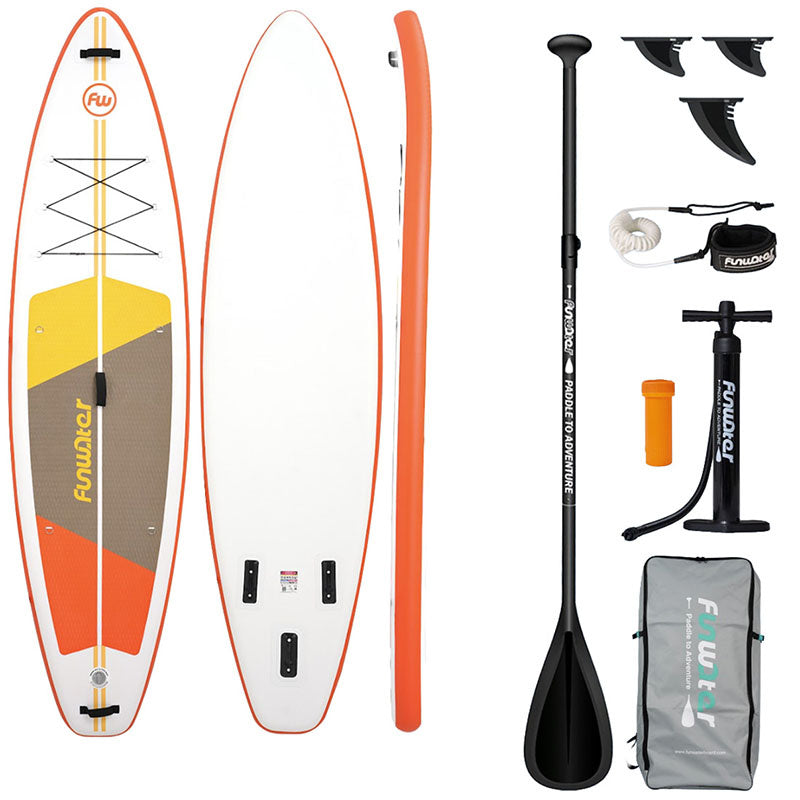 FunWater SUPFW69B SUP-board 3,35m (orange-hvid)