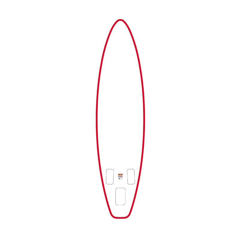 FunWater SUPFW69C SUP-board 3,35m (rød-hvid)