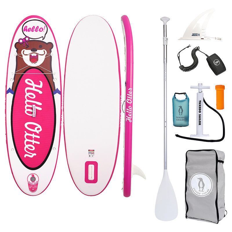 FunWater Tuxedo Sailor SUP-board til børn 2,4m (lyserød)