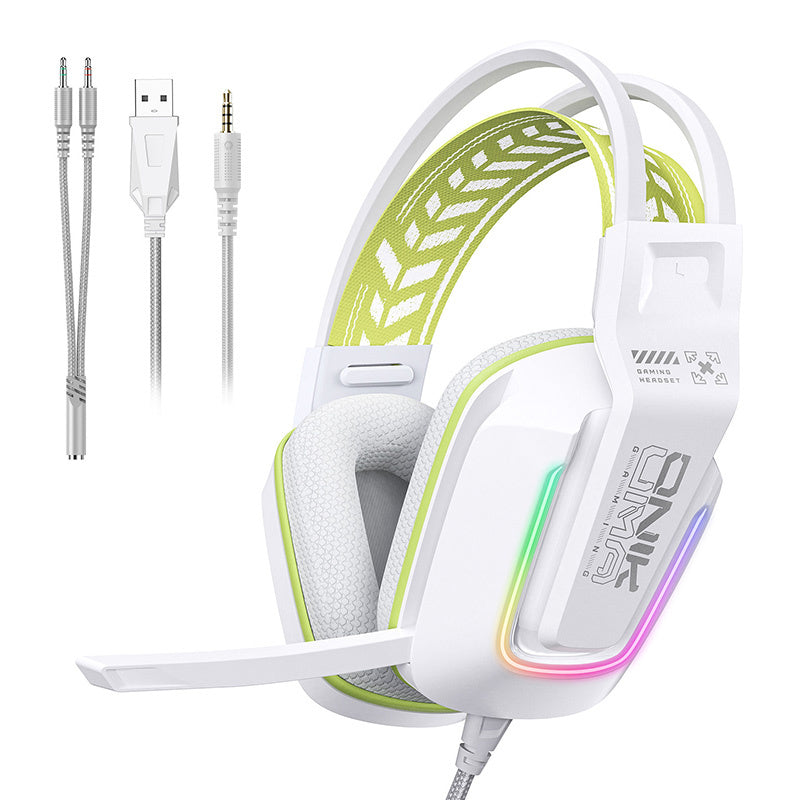 ONIKUMA X13 gaming-hovedtelefoner (hvid)
