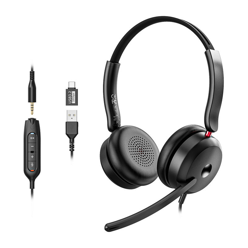 ONIKUMA X81 gaming-hovedtelefoner (sort)
