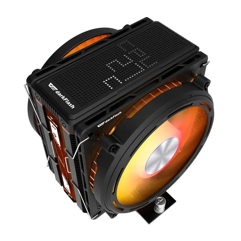 Darkflash E400 PLUS aktiv CPU-køler (sort)