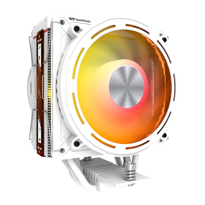 Darkflash E400 PLUS aktiv CPU-køler (hvid)