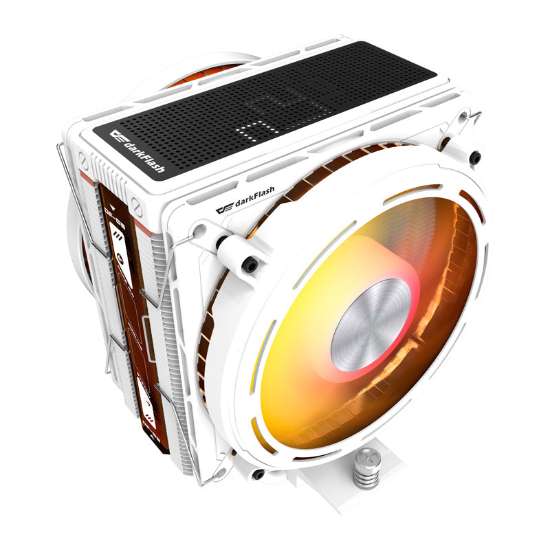 Darkflash E400 PLUS aktiv CPU-køler (hvid)