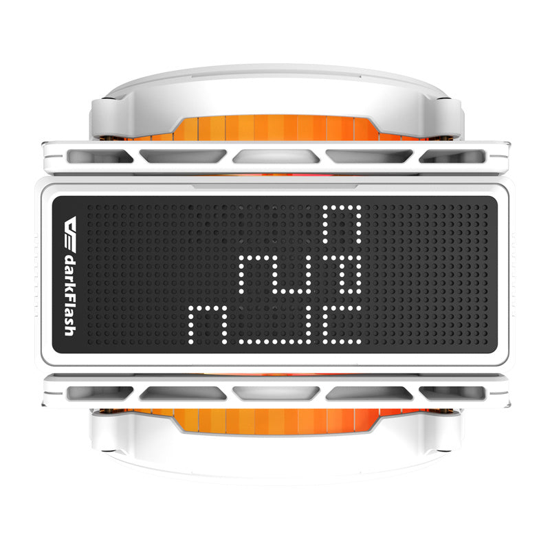 Darkflash E400 PLUS aktiv CPU-køler (hvid)