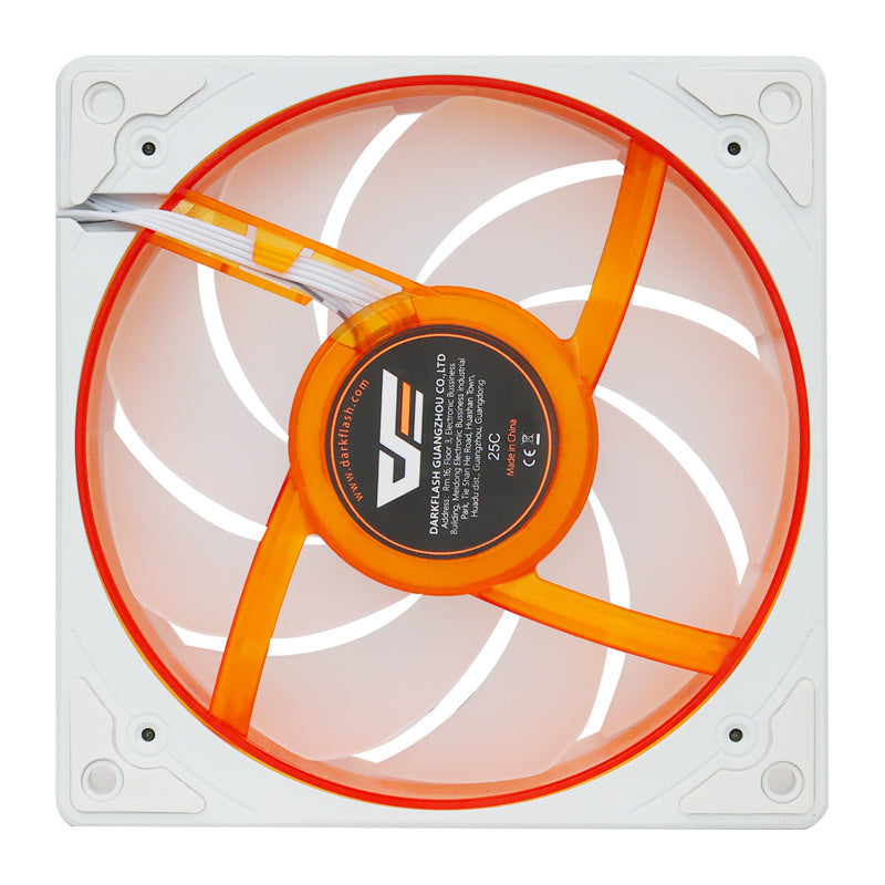 Darkflash DE8 køleventilator (hvid)