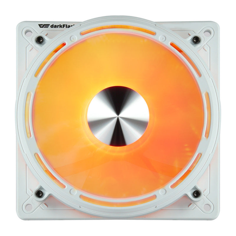 Darkflash DE8 køleventilator (hvid)