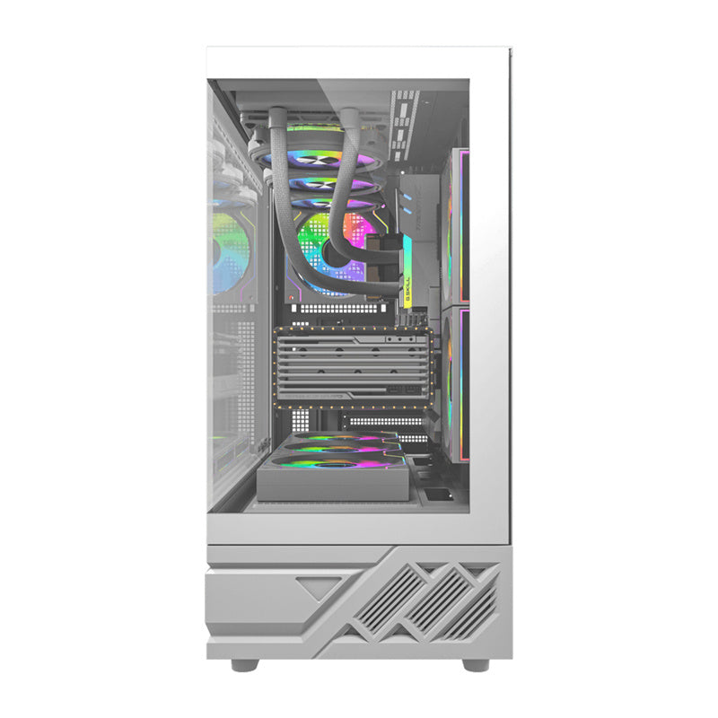 DarkFlash DS950 computerkabinet (hvid)