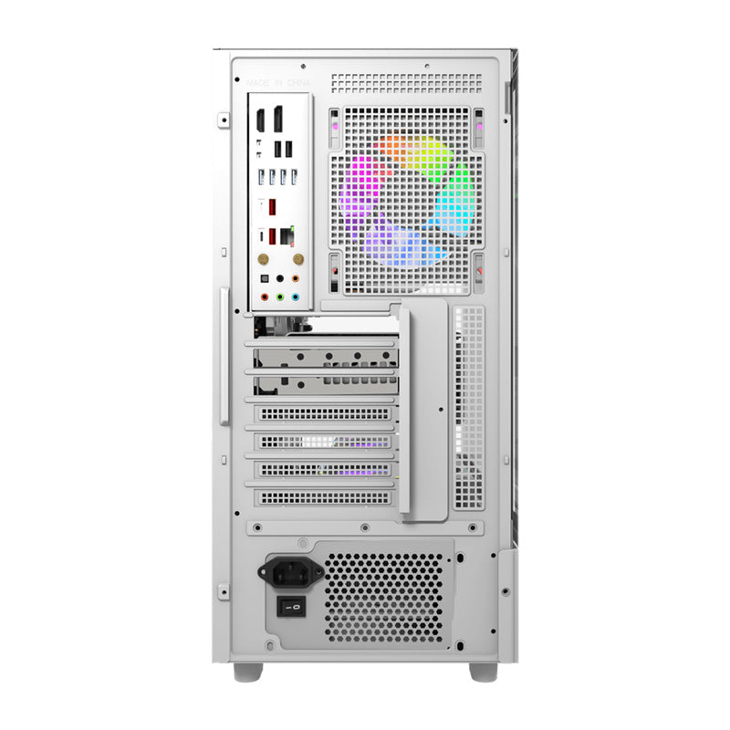 DarkFlash DS950 computerkabinet (hvid)