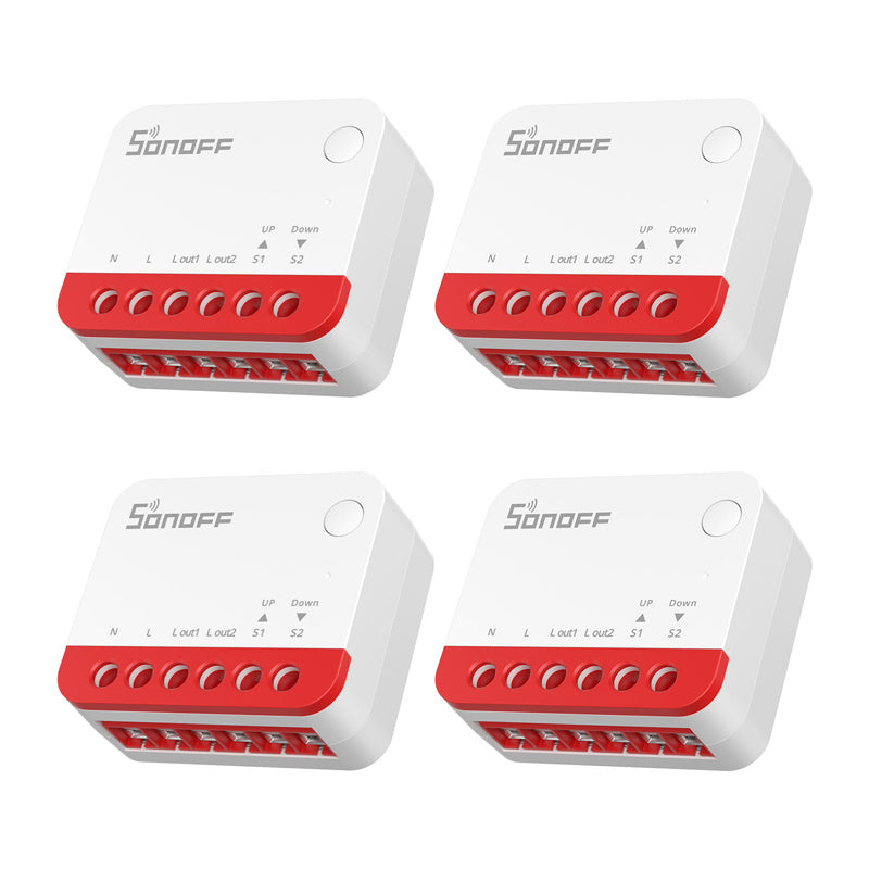 Sonoff MINI-ZBRBS ZigBee smart rullegardinkontakt (4-pak)