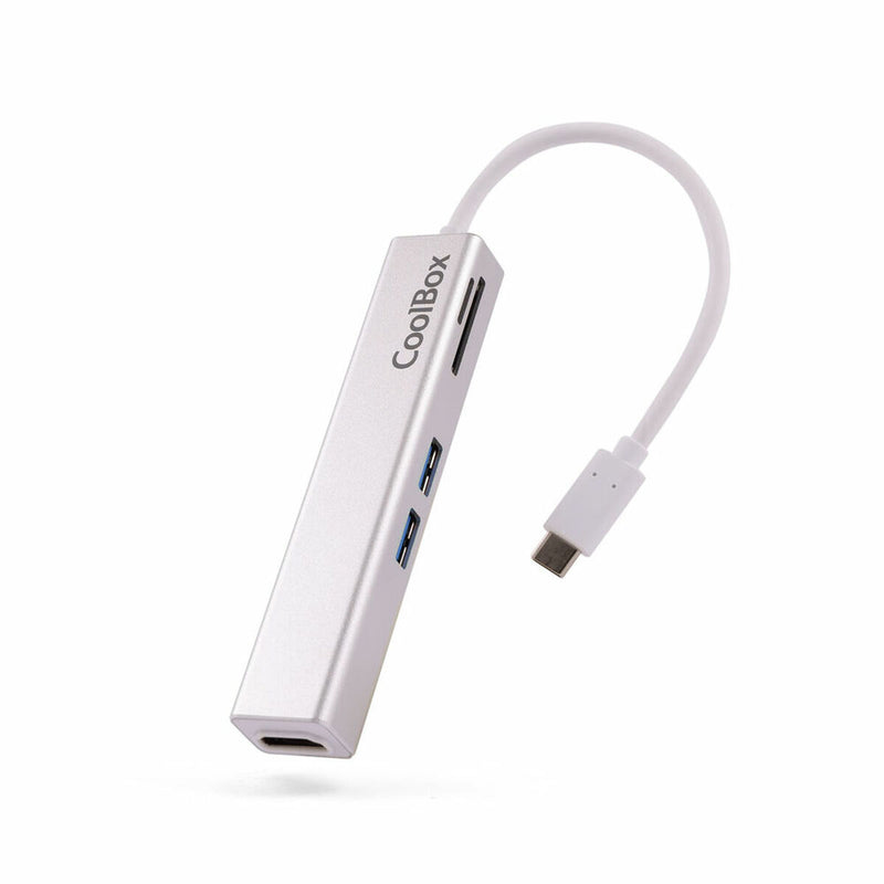 Docking-station CoolBox COO-DOCK-02 Hvid
