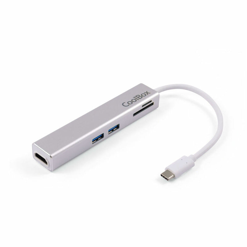 Docking-station CoolBox COO-DOCK-02 Hvid