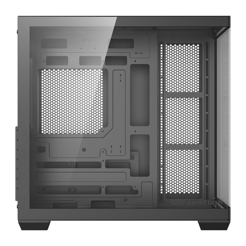 DarkFlash C280 computerkabinet (sort) + 7 ventilatorer