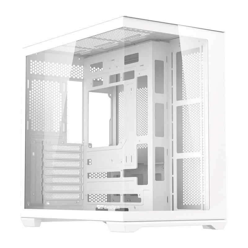 DarkFlash C280 computerkabinet (hvid)