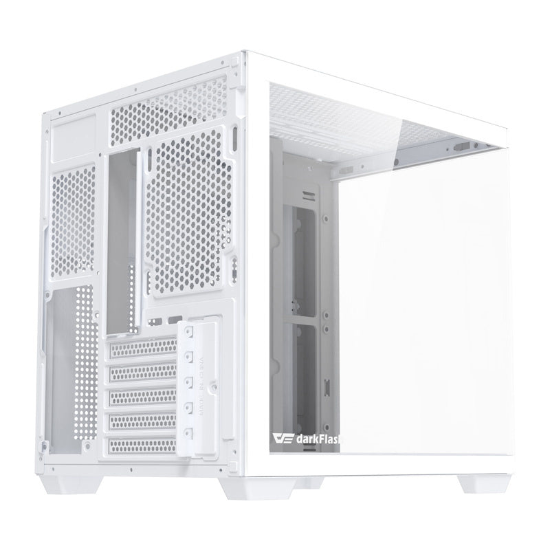 DarkFlash B275 computerkabinet (hvid)