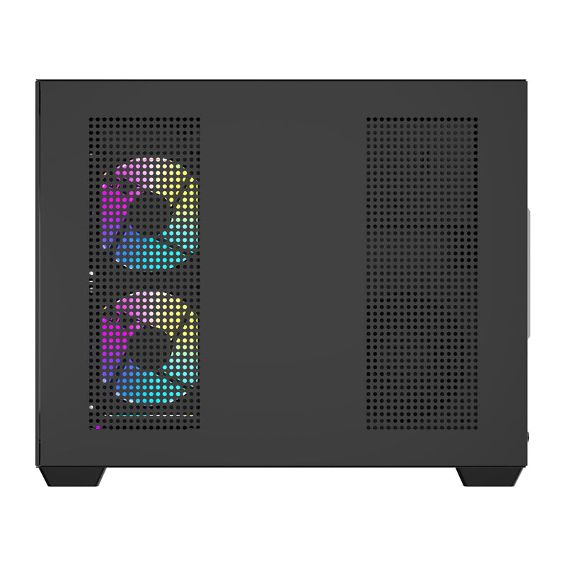 DarkFlash B275 PRO computerkabinet (sort) + 6 ventilatorer