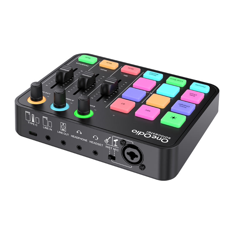 OneOdio Solocaster lydmixer og lydkort