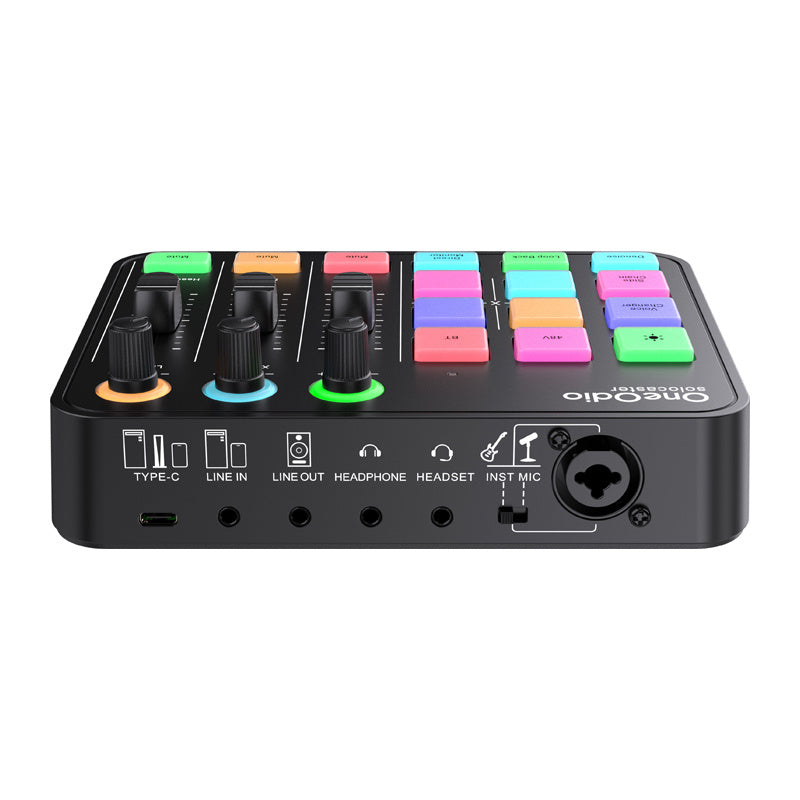 OneOdio Solocaster lydmixer og lydkort
