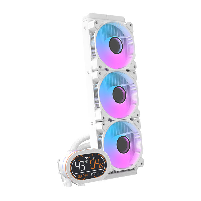 Darkflash DH360D CPU-vandkøling (hvid)